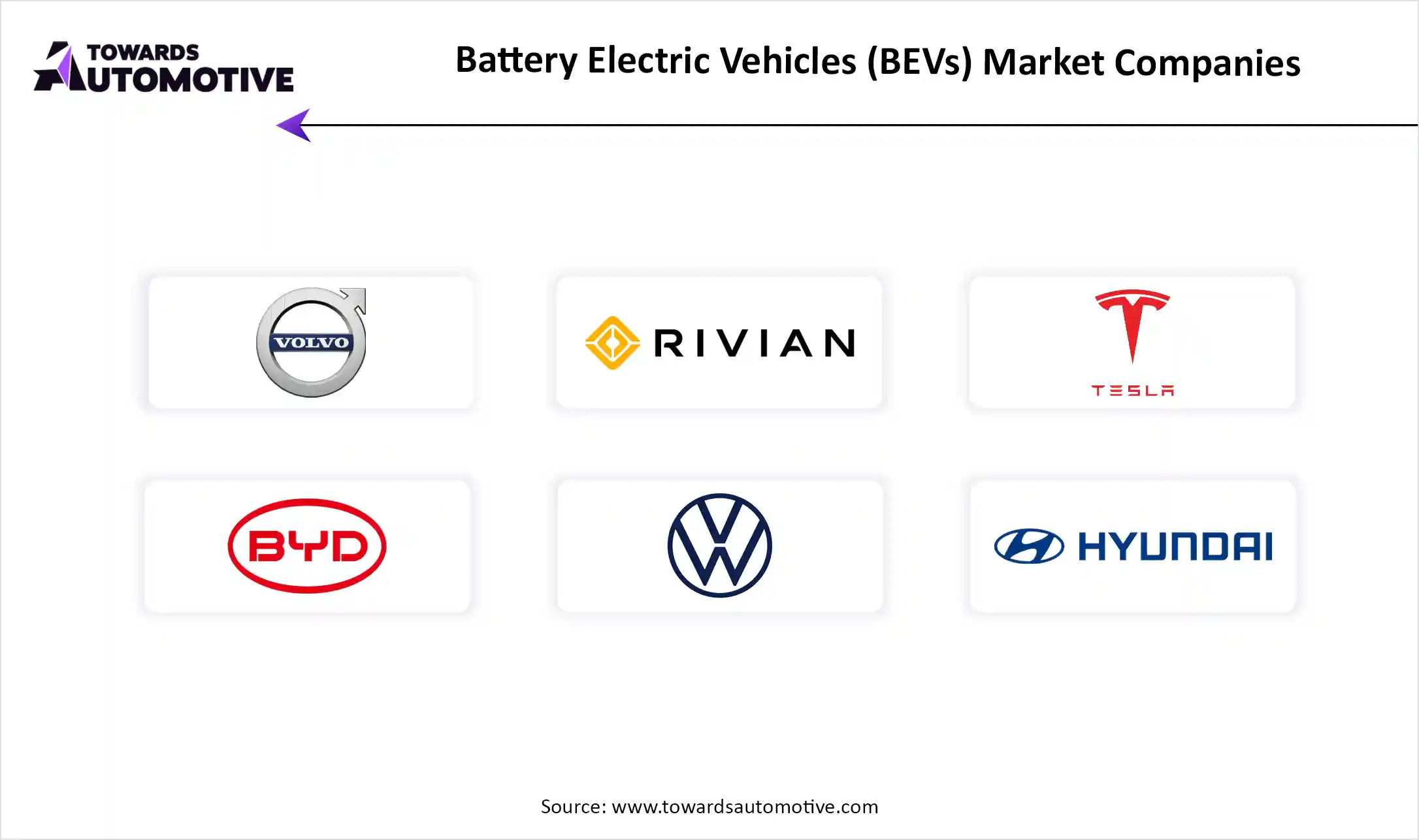 Battery Electric Vehicles (BEVs) Market Top Key Players 2025