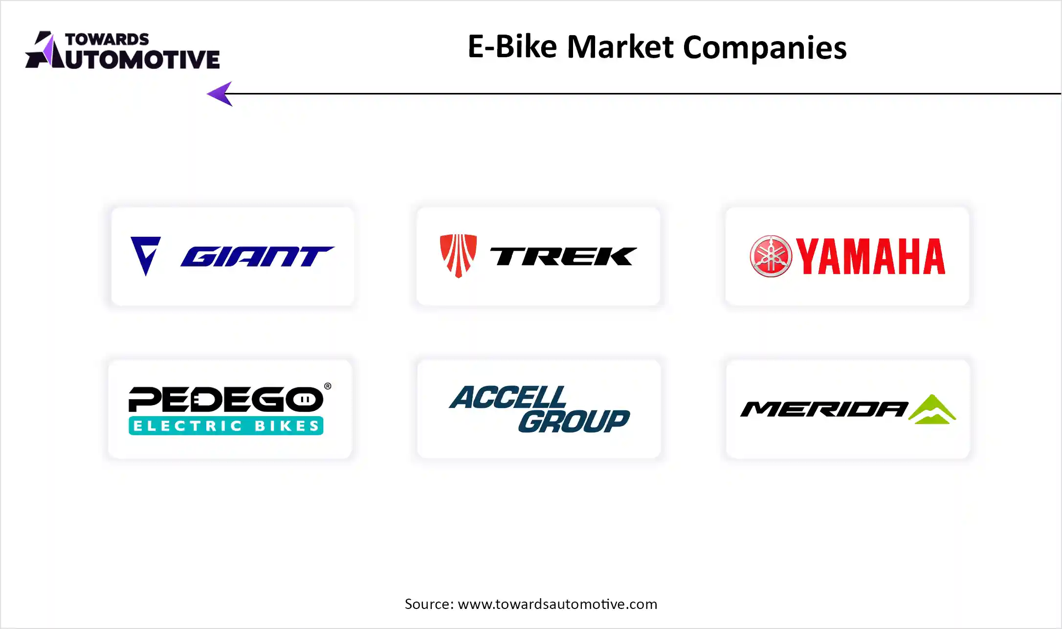 E-Bike Market Top Key Players