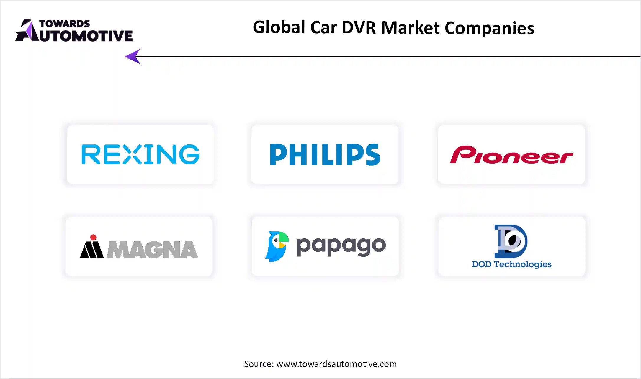 Global Car DVR Market Companies